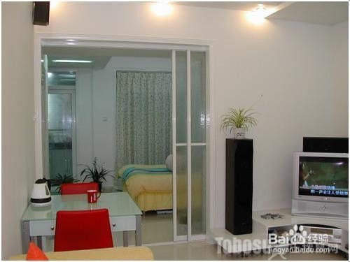 2013最新客厅卧室隔断效果图