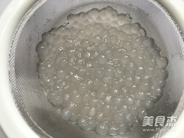微波炉版珍珠奶茶