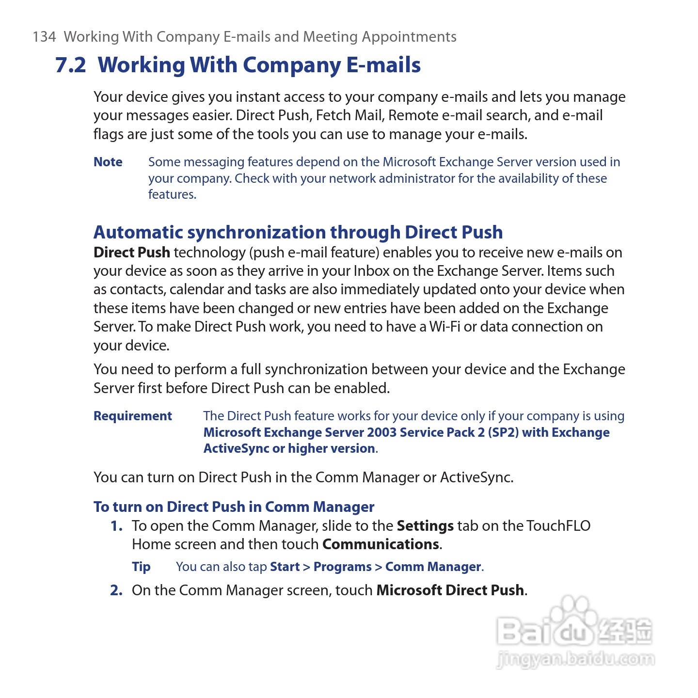 HTC Touch Cruise手机说明书:[14]