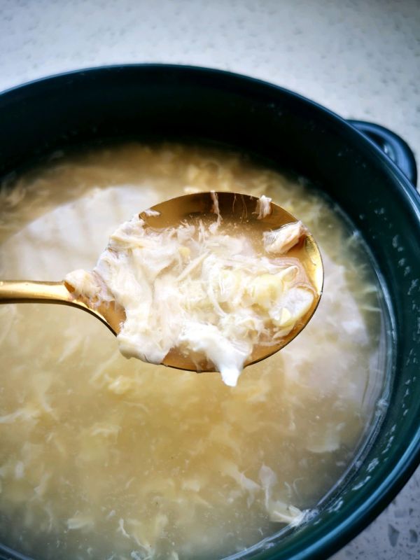 简易鸡茸玉米羹