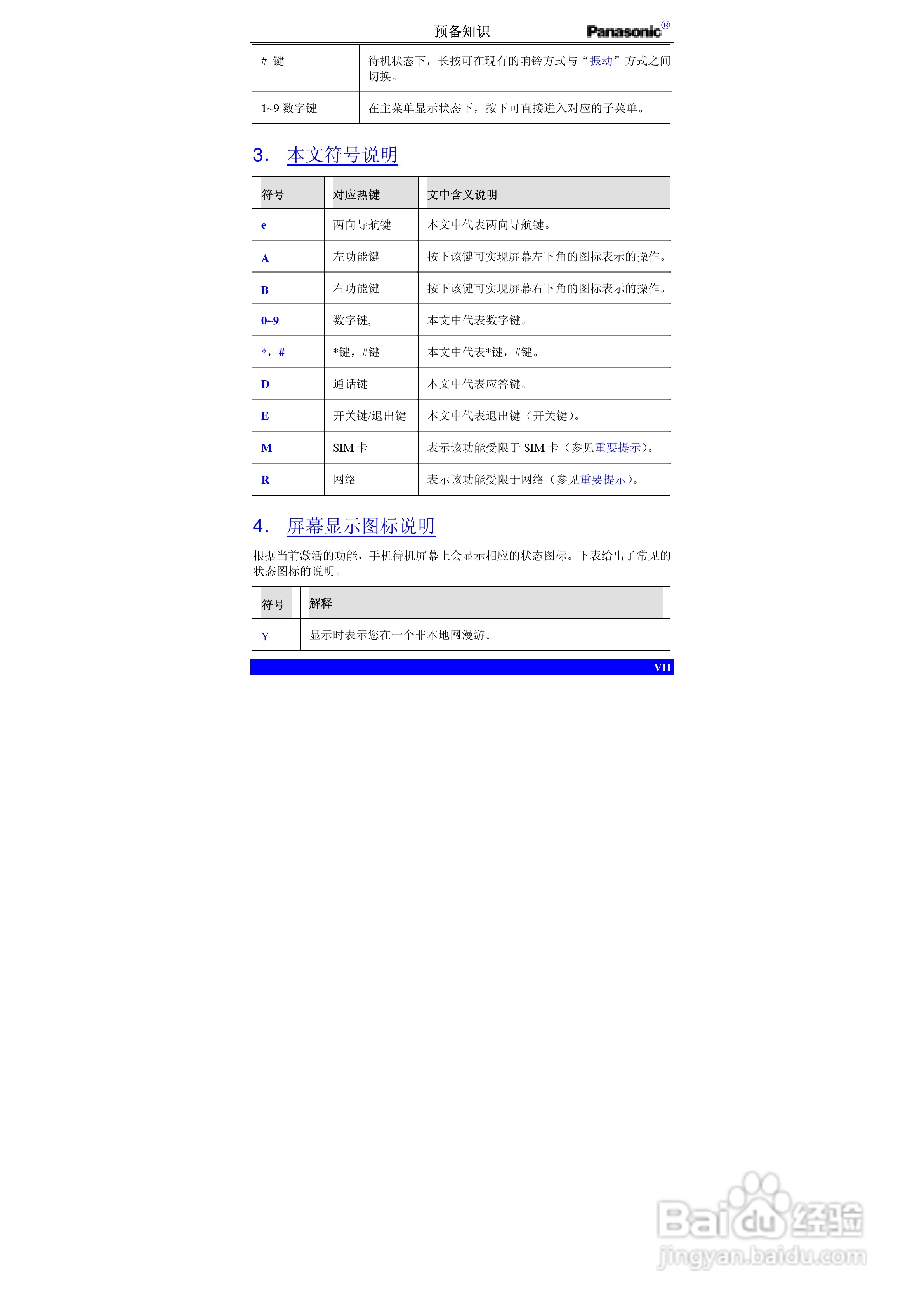 松下EB-G50手机使用说明书:[1]