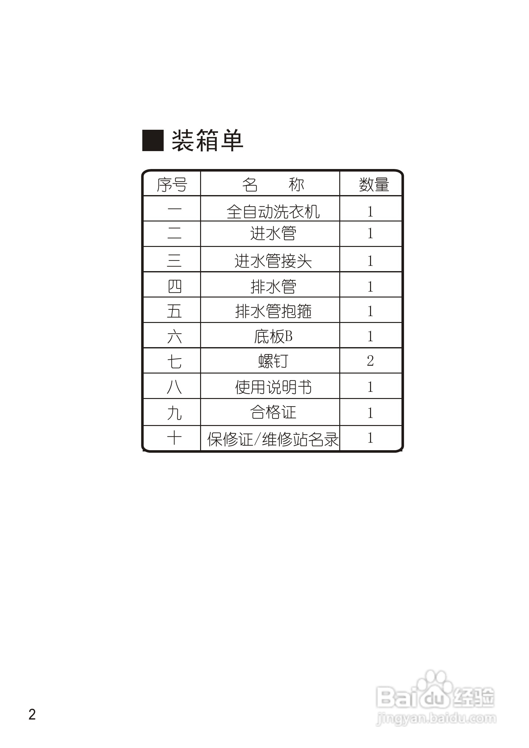 松下XQB75-T751U洗衣机使用说明书:[1]