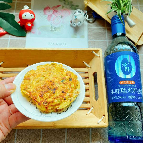 香煎土豆丝肉饼