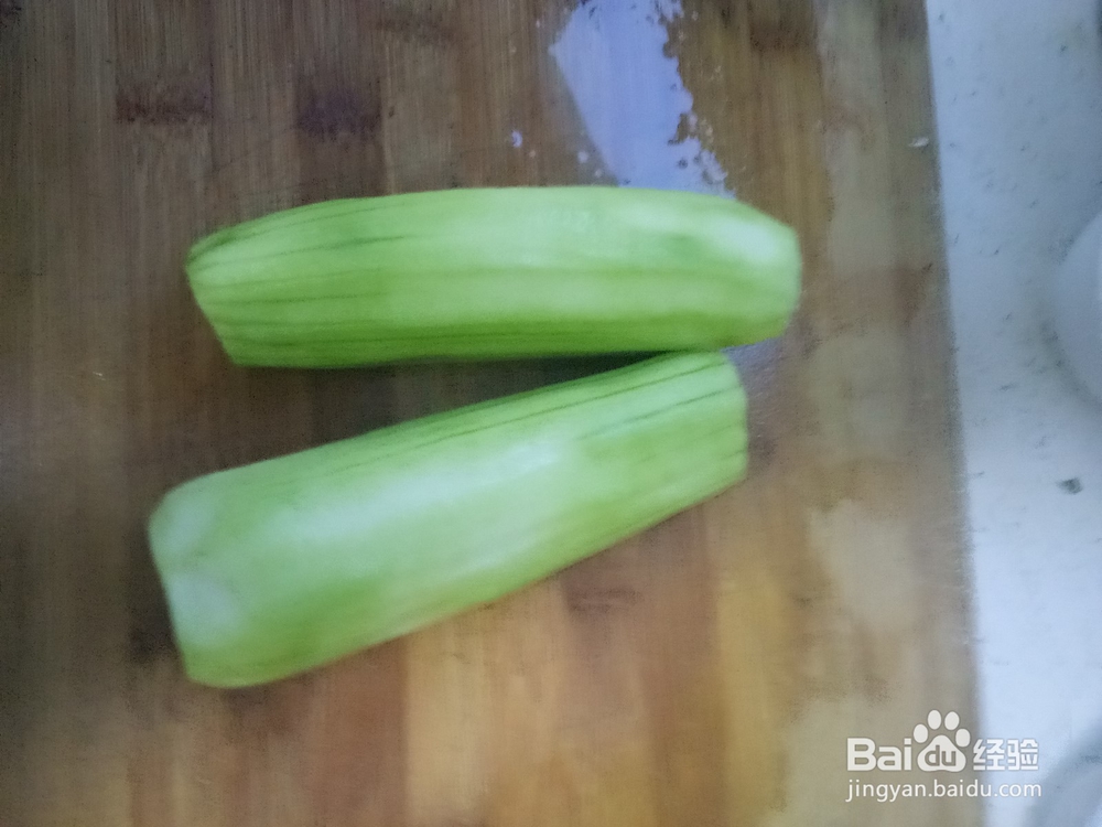 简单的丝瓜炒鸡蛋