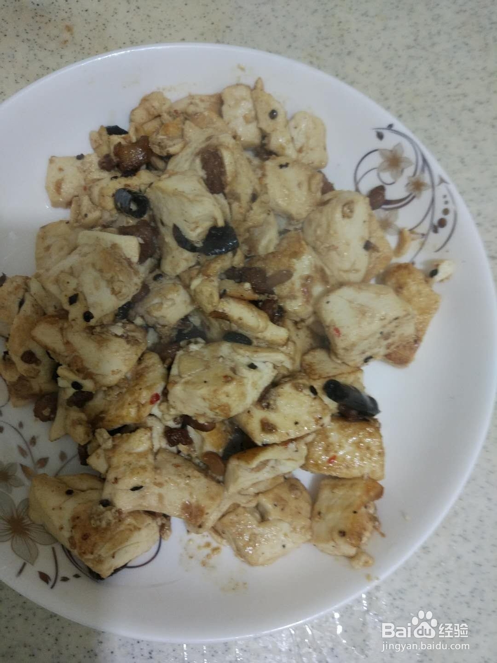 如何做肉末炒豆腐。