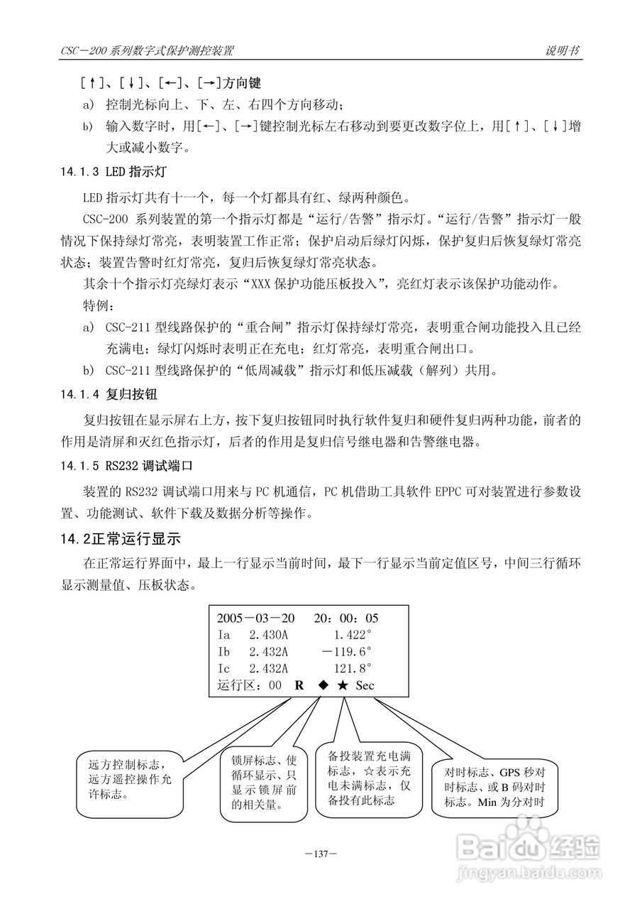 四方CSC-246数字式备用电源自动投入装置说明书:[15]