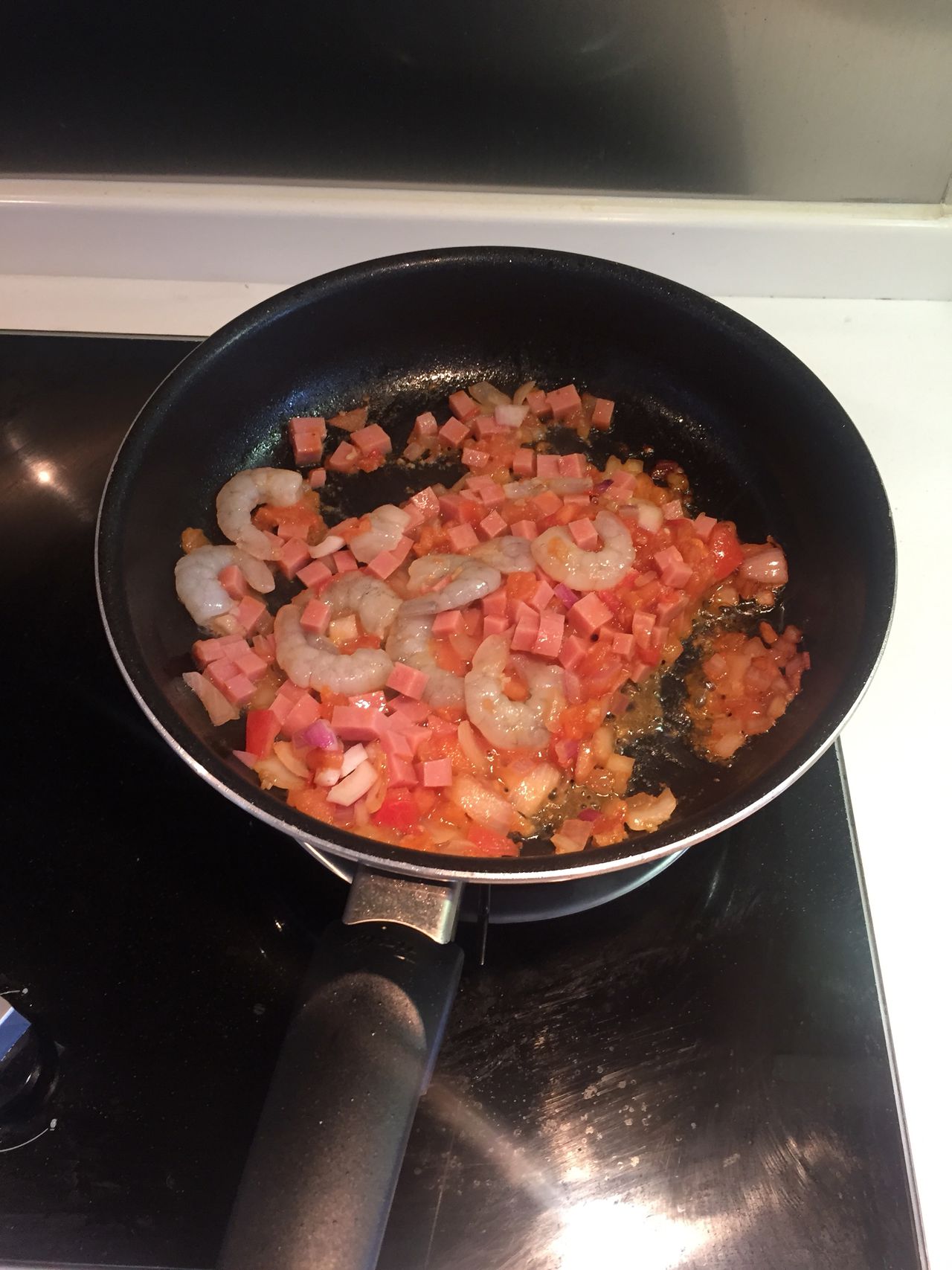超美味的虾仁意面，每一口都是满满的幸福！