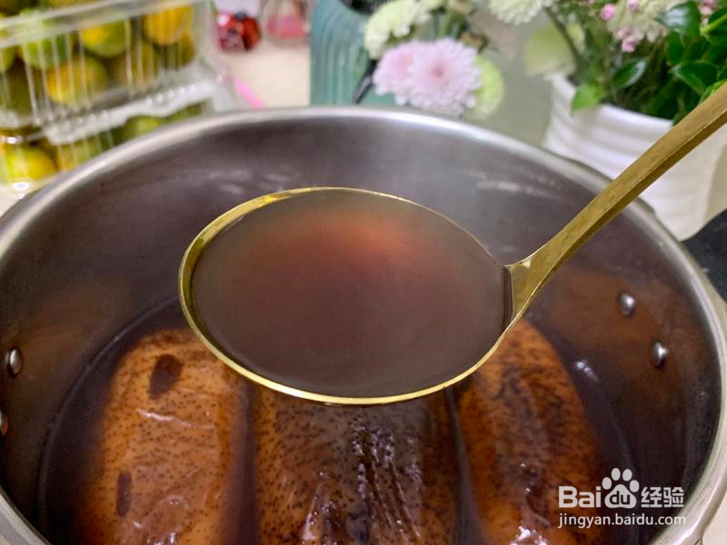 糯米桂花糖藕的做法