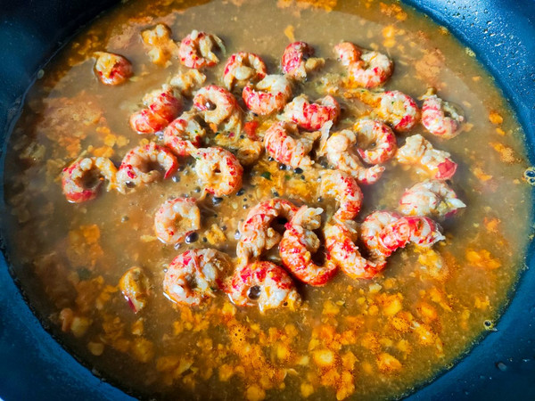 捞汁虾尾荞麦面