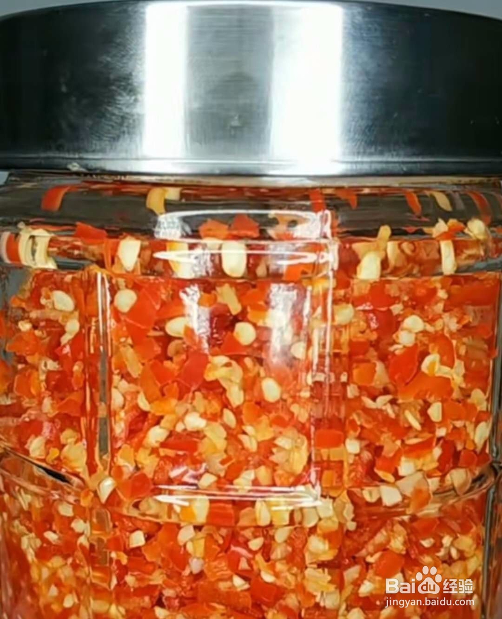 自己在家做蒜蓉辣酱