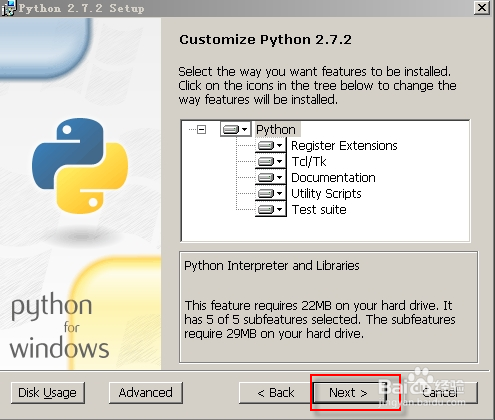 如何在windows下面安装python开发工具