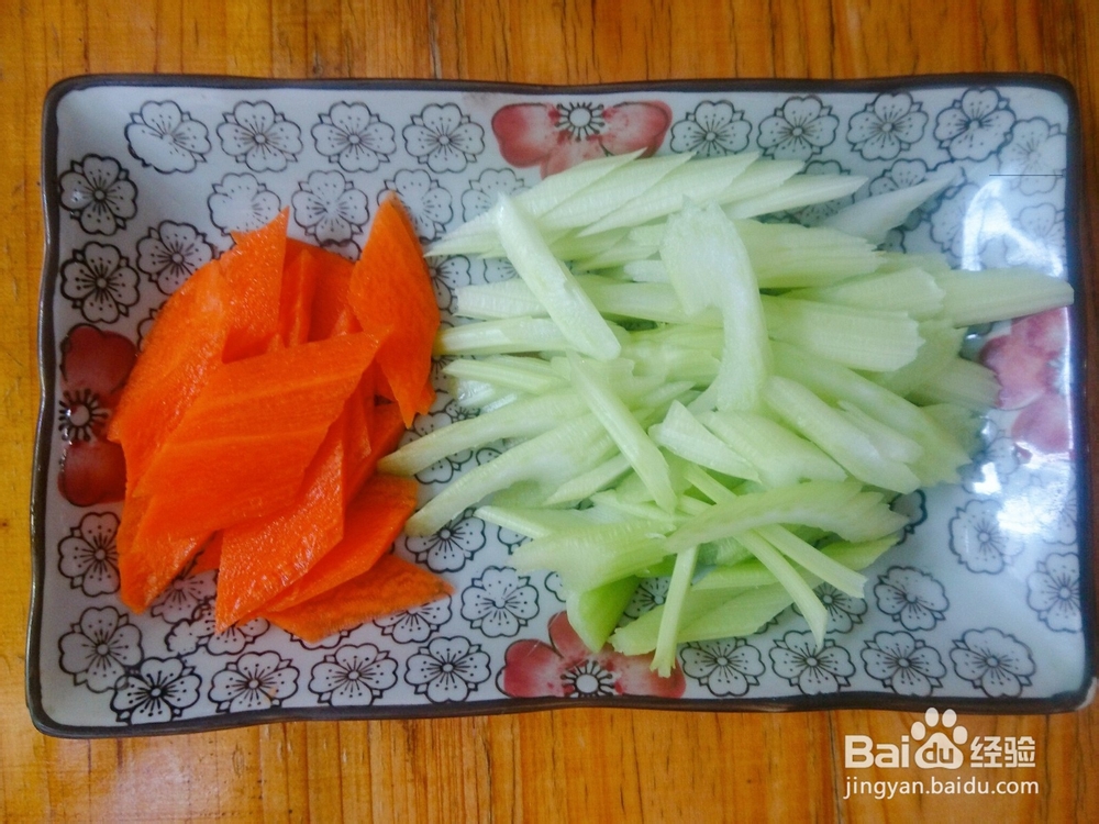 凉拌菜——西芹拌腐竹