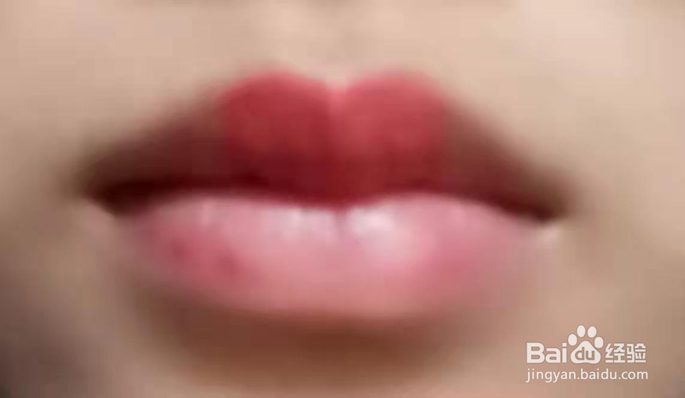 化妆小白的口红厚涂