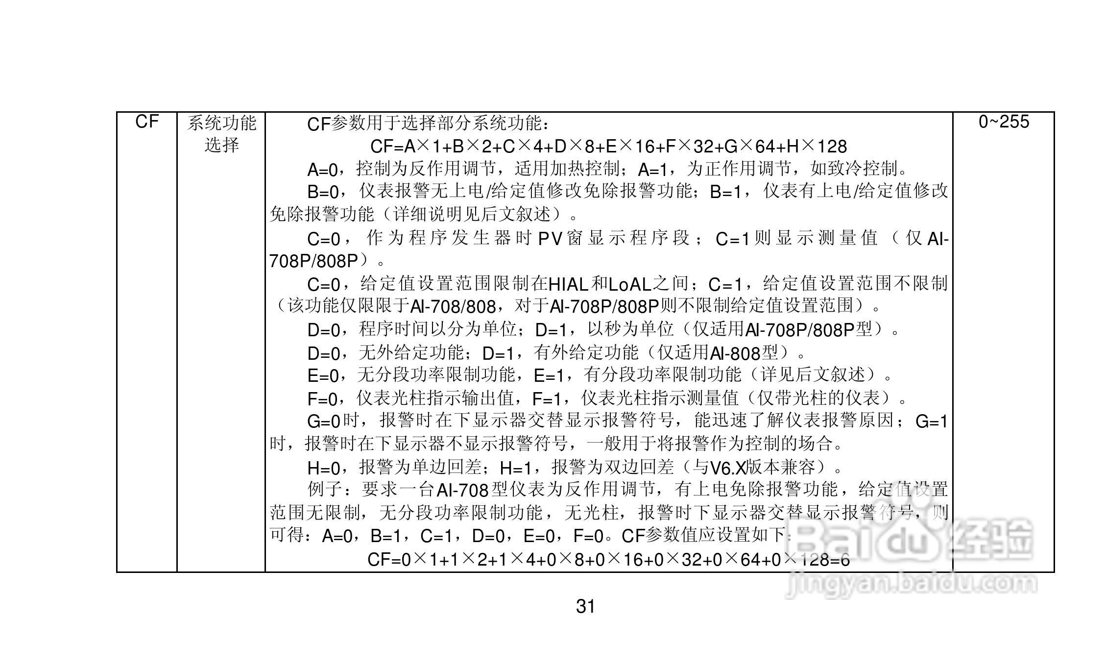 AI-708/708P/808/808P型人工智能温度控制器说明书:[4]