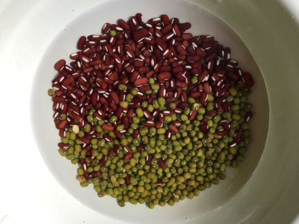 双豆粽和蜜枣粽和碱水粽