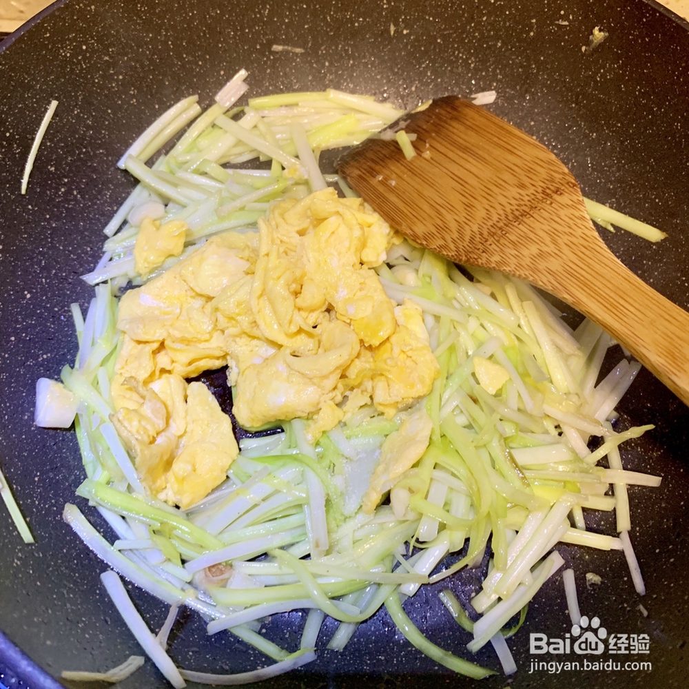馋哭朋友的韭黄炒鸡蛋