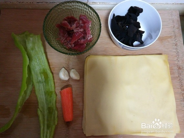 家常菜-牛肉炒干豆腐