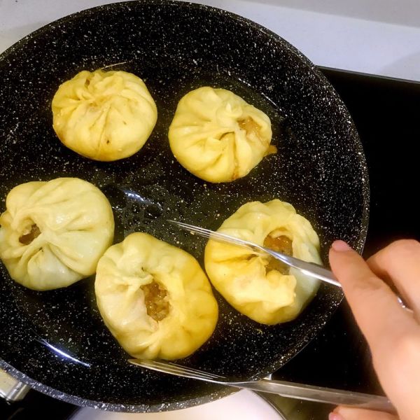 黑椒牛肉生煎包