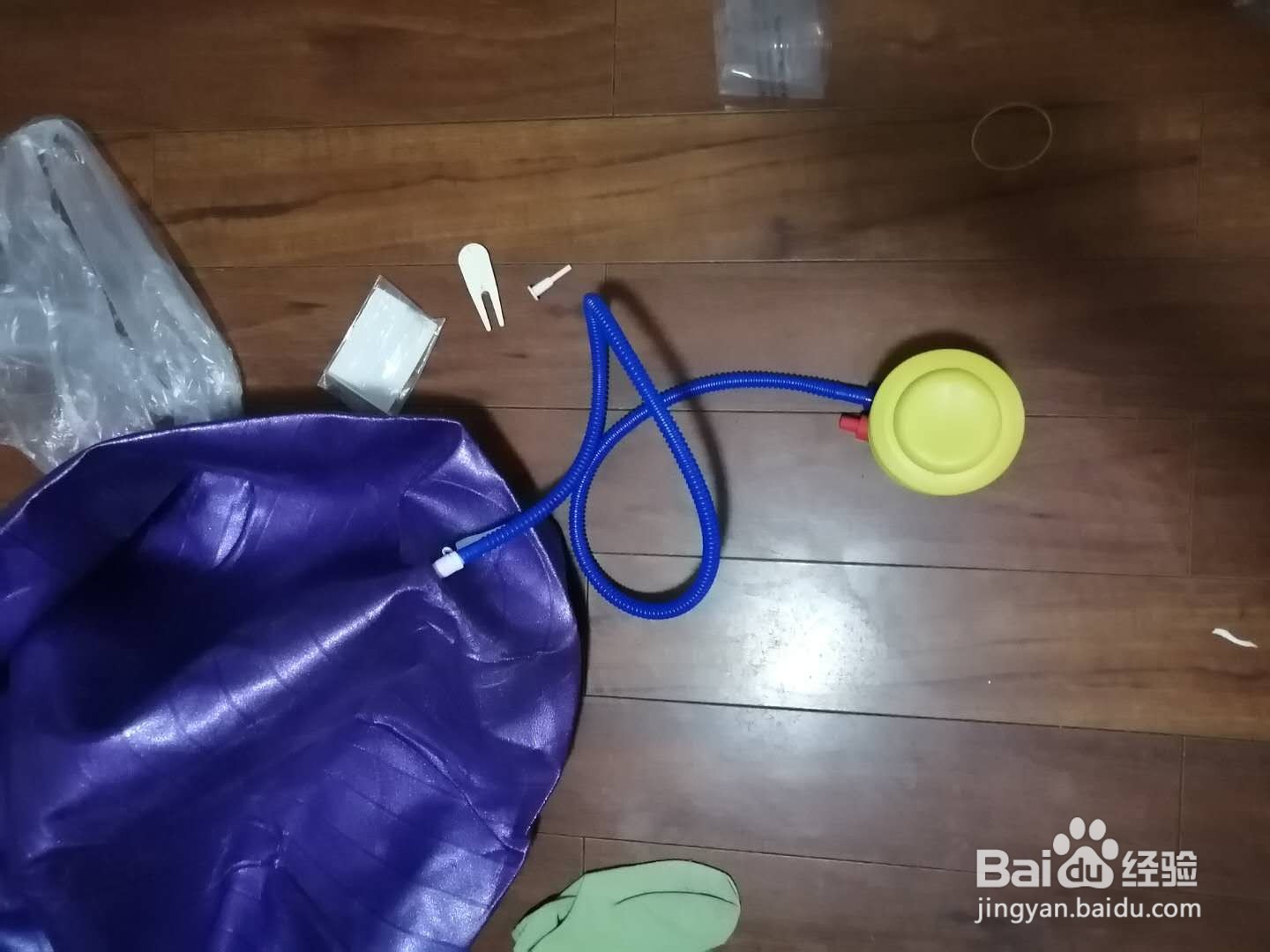 如何给瑜伽球打气