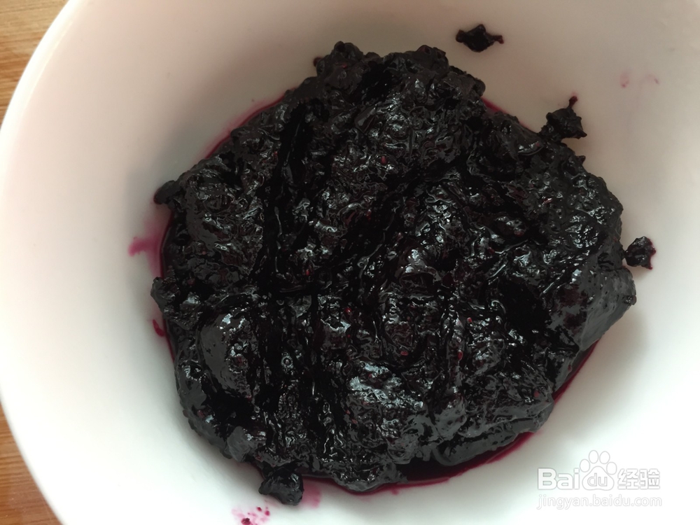 自制健康蓝莓酱