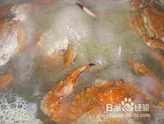 煮螃蟹的做法步骤如下