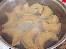 韭菜素饺子