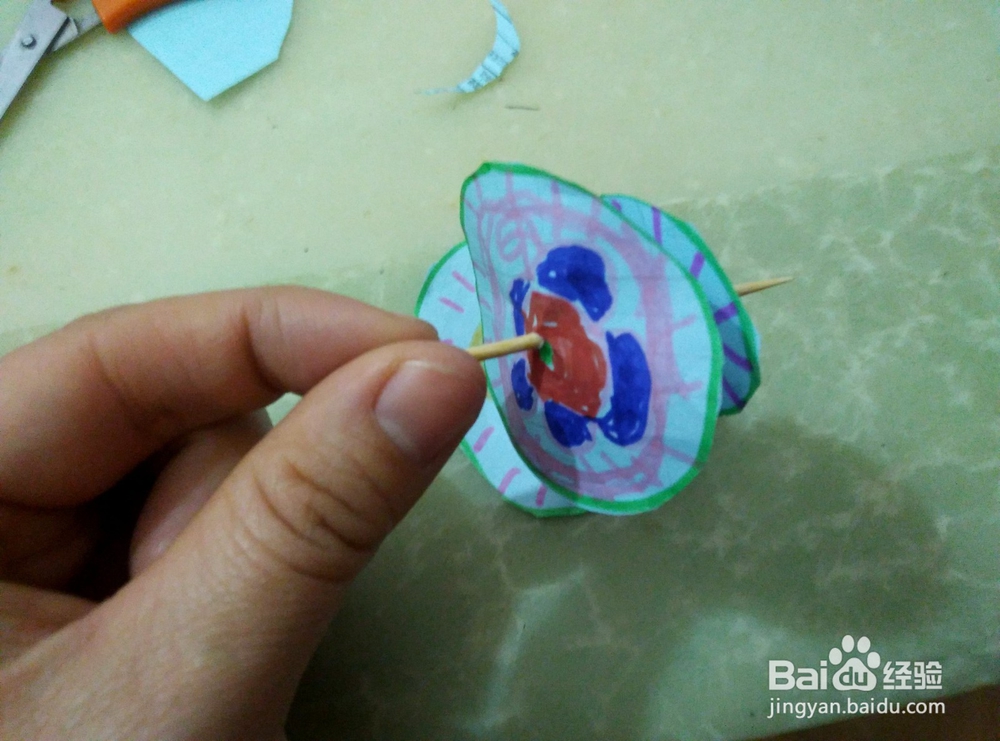 <b>手工#儿童是怎么样制作牙签陀螺</b>