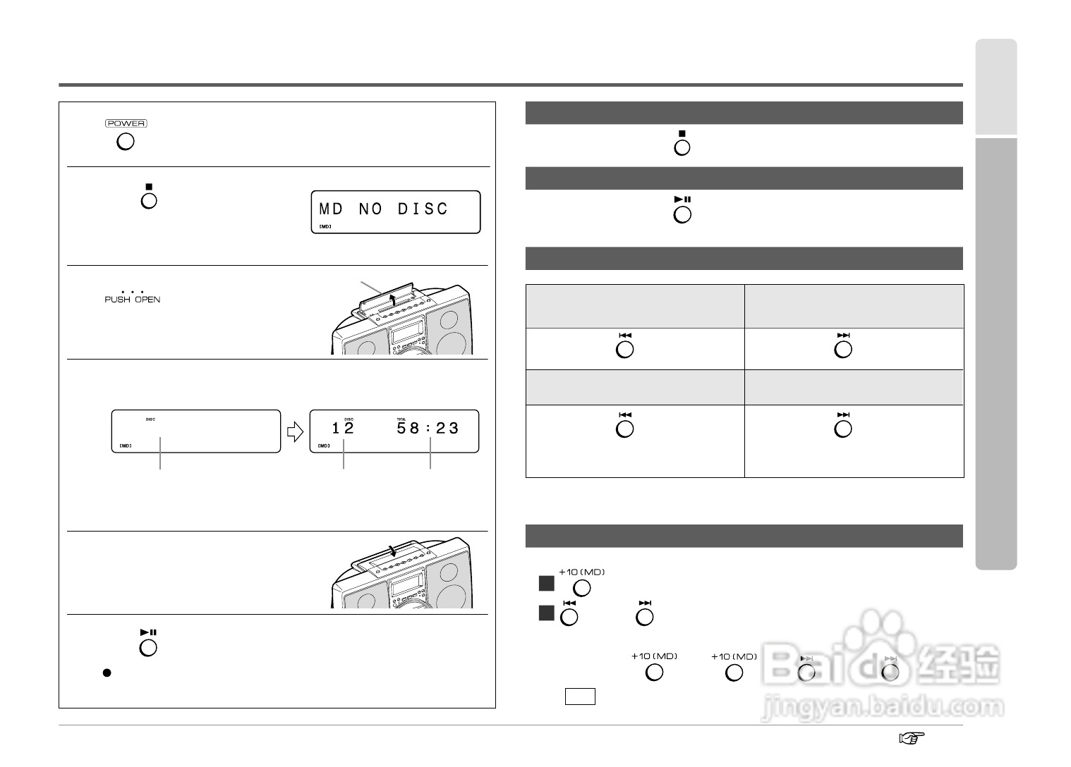 SHARP SD-FX1音响使用说明书:[2]