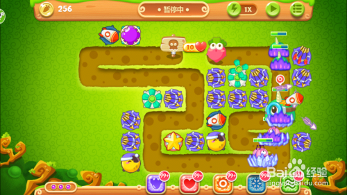 保卫萝卜2第25关金水晶萝卜攻略