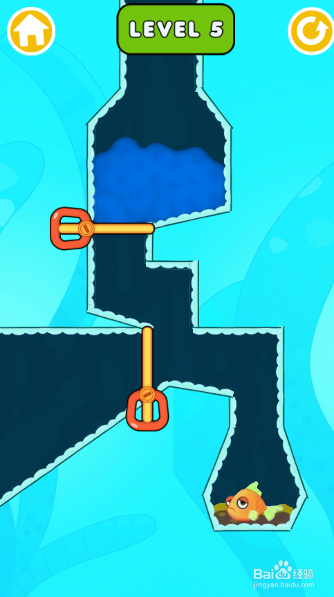 Save The Fish 2的LEVEL 5怎样通关