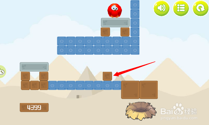 小游戏泡泡鸟历险记3第4关