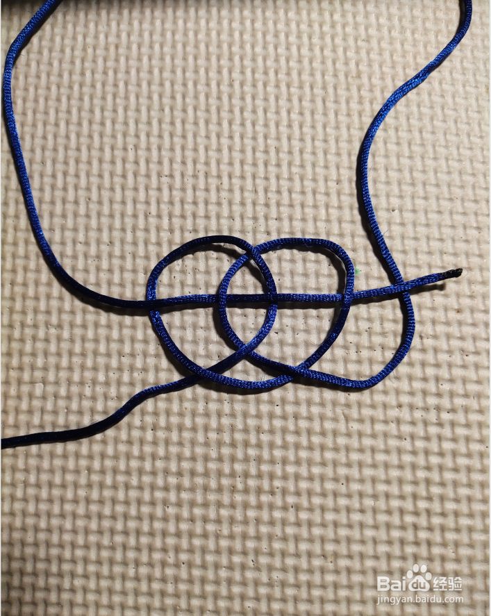 中国结基础入门——五耳三戒箍结