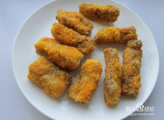 黄金脆皮腊排骨