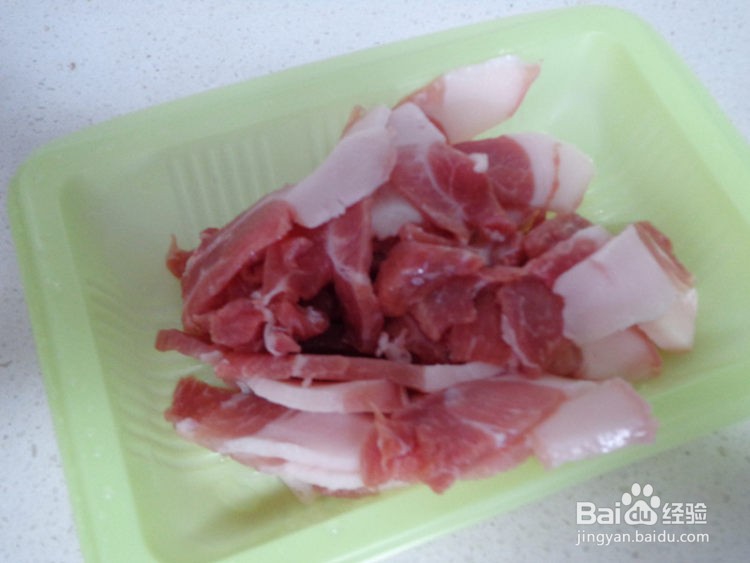 农家小炒肉的做法