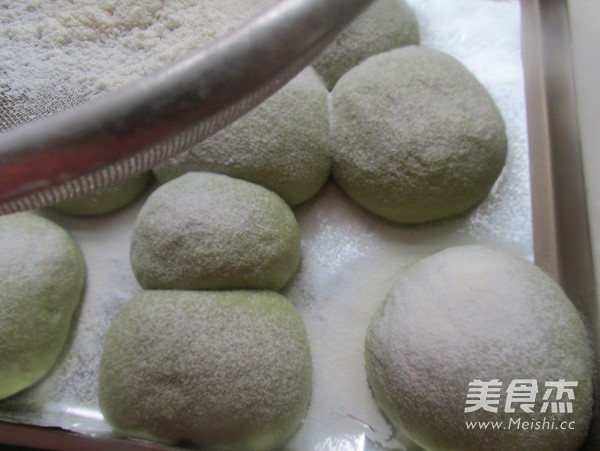 抹茶圣诞树面包