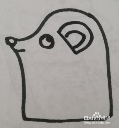 小老鼠的画法 小老鼠的简笔画