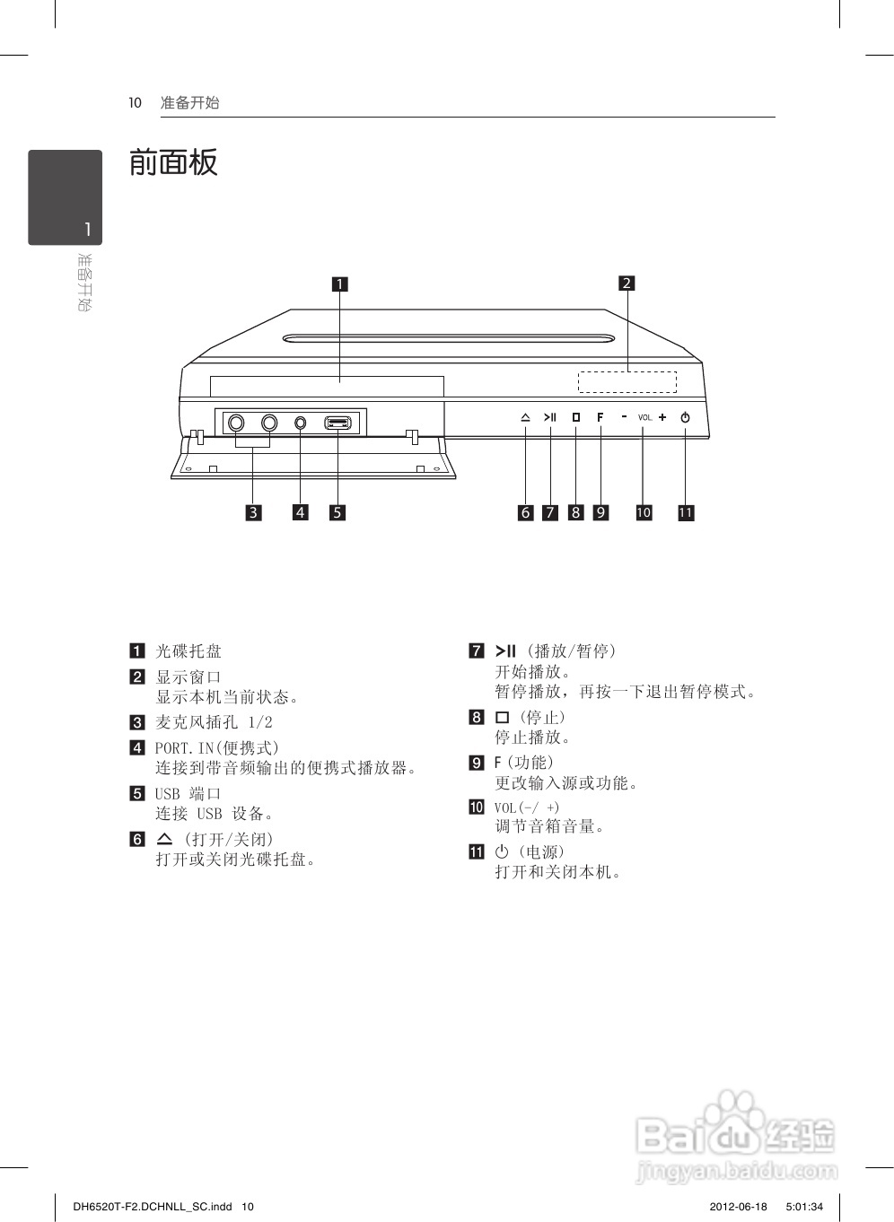 LG DH6520T音响使用说明书:[1]