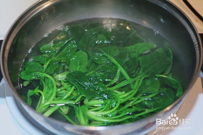 上汤菠菜的做法