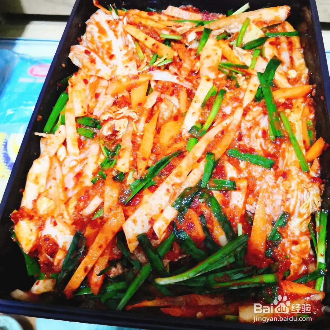 自制韩式泡菜-极简最成功版