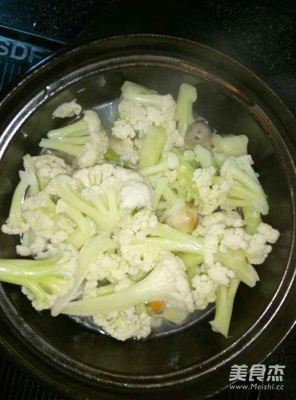 清爽花菜的做法