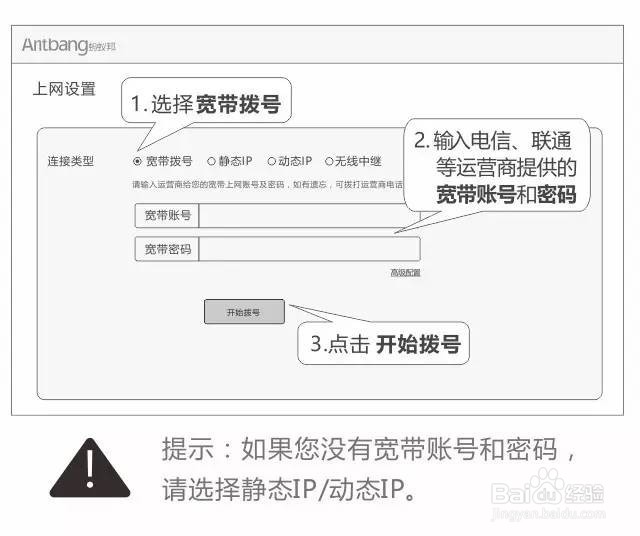 蚂蚁邦路由器怎么设置