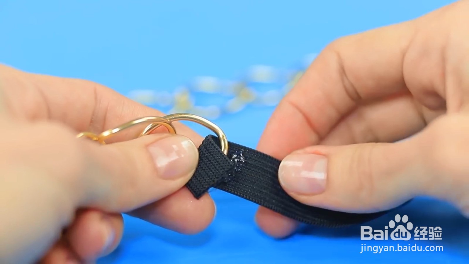 不用的链子，教你怎么改造成好看的发带