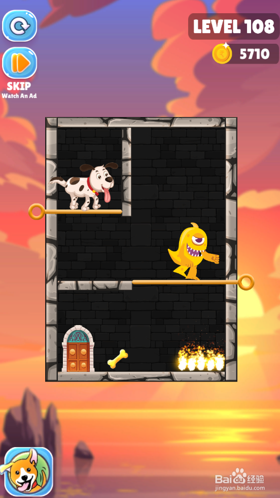 Save The Puppy的LEVEL 108怎样通关？