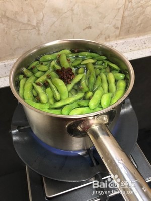 制作煮毛豆不变色