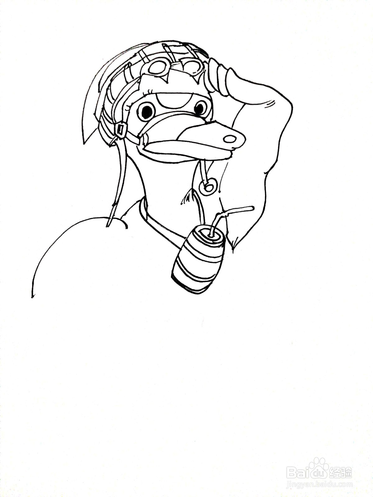 《航海王》系列之卡鲁简笔画