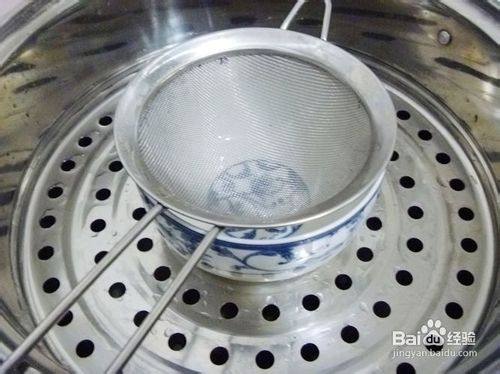 【青豆火腿蛋羹】充满爱心的营养蛋羹