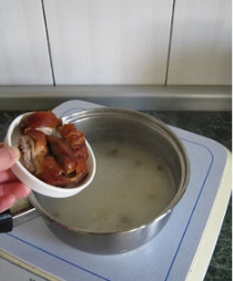 皮蛋烧鸭粥怎么做