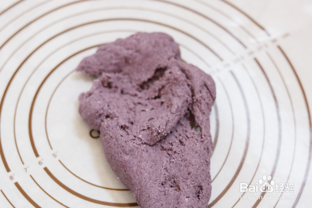 奶香紫米小馒头