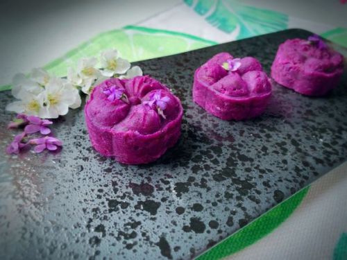 紫薯山药红豆糕