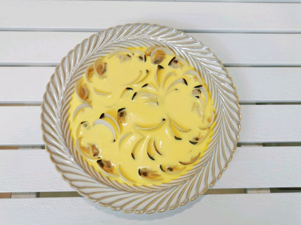 鲜美嫩滑白贝蒸蛋